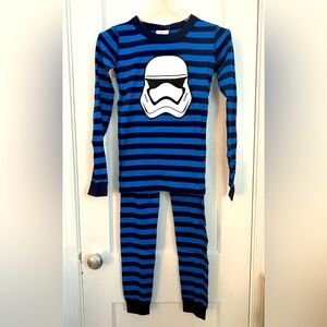 NWT Hanna Andersson Star Wars Storm Trooper Organic PJs Size 10/110 cm